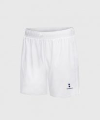 Spodenki sportowe męskie Performance. Białe krótkie spodenki sportowe męskie NORDICDOTS, l, bez wzorów, z materiału, do biegania. Za 185.00 zł.