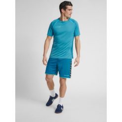 Koszulka do piłki ręcznej męska Hummel hml AUTHENTIC Pro HML. Niebieskie koszulki sportowe męskie Hummel, m, bez wzorów, bez kołnierzyka, bez ramiączek, do piłki nożnej. Za 188.50 zł.