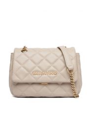 Valentino Torebka Ocarina VBS3KK05R Écru. Białe torebki do ręki damskie Valentino, bez wzorów, ze skóry, wizytowe, bez dodatków. Za 431.99 zł.