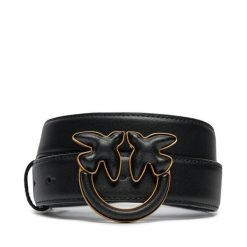 Pasek Damski PINKO. Czarne paski damskie Pinko, bez wzorów. Za 389.99 zł.