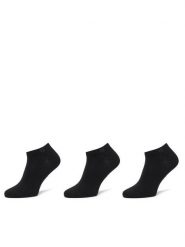 Calvin Klein Skarpety krótkie 701234366 Czarny. Czarne skarpety męskie Calvin Klein, bez wzorów, z bawełny. Za 69.99 zł.