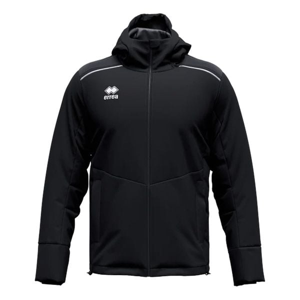 Kurtka Errea Giacca Babylon Ad Dorośli. Czarne kurtki męskie ERREA, s, z aplikacjami, z materiału, do biegania. Za 349.99 zł.