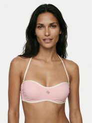 Guess Góra od bikini E6GJ31 MC04R Różowy. Czerwone bikini damskie Guess, l, z aplikacjami. Za 319.99 zł.