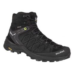 Buty Trekkingowe Męskie Salewa Alp Trainer 2 Mid Gtx. Czarne trekkingi męskie Salewa, wspinaczkowe, gore-tex. Za 800.04 zł.