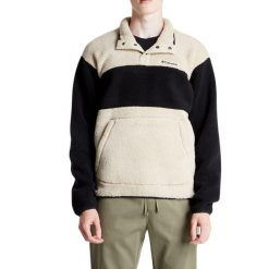 Bluza turystyczna męska Columbia Rugged Ride Sherpa Half polar. Czarne bluzy męskie Columbia, m, bez wzorów, z polaru, bez kaptura. Za 194.70 zł.