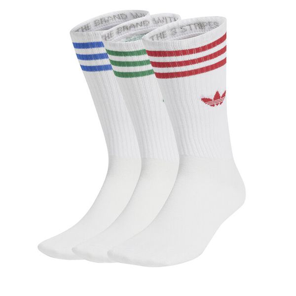 Skarpety długie adidas. Białe skarpety męskie Adidas, bez wzorów. Za 59.99 zł.