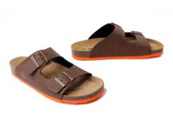 DR. BRINKMANN 600138-02 braun, klapki męskie. Brązowe klapki męskie Dr. Brinkmann. Za 219.90 zł.