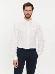 Guess Koszula F4GH00 WG3L0 Biały Regular Fit. Białe koszule męskie Guess, l, z aplikacjami, z wiskozy, bez kołnierzyka, bez ramiączek. Za 209.99 zł.
