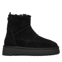 Śniegowce Tamaris. Czarne śniegowce i trapery damskie Tamaris. Za 399.99 zł.