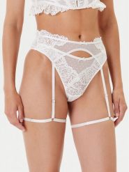 Hunkemöller Stringi 302384 Écru. Stringi damskie Hunkemöller, m, bez wzorów, z syntetyku. Za 59.99 zł.