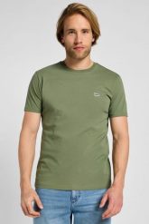 LEE MĘSKA KOSZULKA MEDIUM WOBBLY LEE TEE MERCANTILE GREEN 112355589 LL04008526. Zielone koszulki polo męskie Lee, m, bez wzorów, bez ramiączek. Za 69.99 zł.