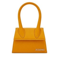 Torebka JACQUEMUS. Brązowe torebki do ręki damskie JACQUEMUS, bez wzorów, klasyczne, bez dodatków. Za 2,539.00 zł.