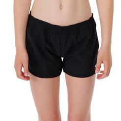 Spodenki dziecięce Rip Curl Surf Essentials 3" BS 90. Czarne spodenki dla dziewczynek Rip Curl, na lato, bez wzorów, z elastanu, sportowe. Za 62.99 zł.