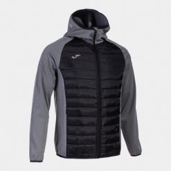 Kurtka bluza sportowa męska Berna III Softshell Hoodie. Czarne bluzy męskie Joma, m, bez wzorów, z poliesteru, na fitness i siłownię. Za 281.05 zł.