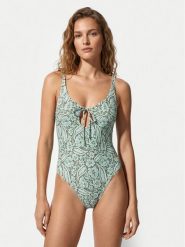 Roxy Strój kąpielowy Wildside Paisley ERJX103810 Zielony. Zielone kostiumy jednoczęściowe damskie Roxy, s, bez wzorów, z syntetyku. Za 339.99 zł.