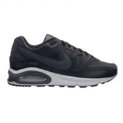 Buty do chodzenia męskie Nike Air Max Command Leather. Czarne buty sportowe męskie Nike, z materiału, bez zapięcia, trekkingowe, nike air max. Za 736.00 zł.