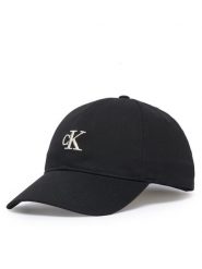 Calvin Klein Czapka z daszkiem Monogram Embroidery Baseball Cap LV04G5002G Czarny. Czarne rękawiczki męskie Calvin Klein, bez wzorów, z bawełny. Za 169.99 zł.