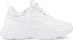 Puma Puma damskie buty sportowe CASSIA SL 385279 01 - białe 38. Białe obuwie sportowe damskie Puma, bez wzorów. Za 359.99 zł.