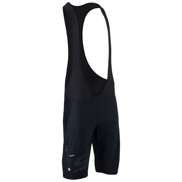 Spodenki męskie SILVINI men's bib shorts Barrea MP1635. Czarne szorty męskie Silvini, na lato, m, bez wzorów. W wyprzedaży za 384.99 zł.