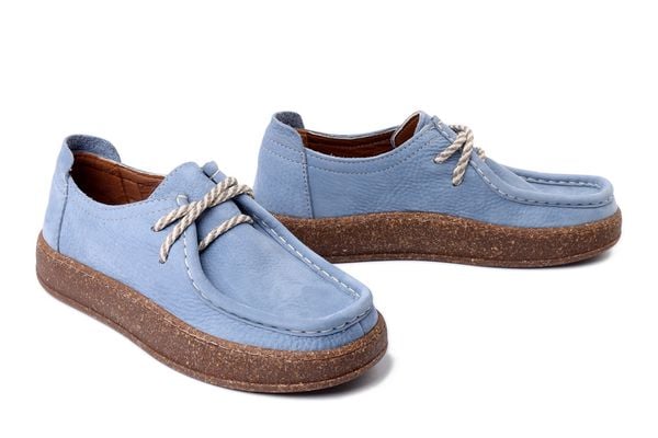 ARTIKER RELAKS 58C3613 blue, półbuty damskie. Niebieskie półbuty damskie Artiker Relaks, bez wzorów, ze skóry, bez obcasa, bez zapięcia. Za 284.90 zł.