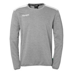 Bluza Kempa Emotion 27. Białe bluzy sportowe męskie Kempa, bez wzorów, bez kaptura, do piłki ręcznej. Za 192.50 zł.