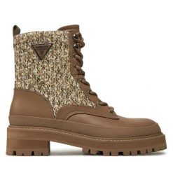 Trapery Guess. Brązowe śniegowce i trapery damskie Guess. Za 609.99 zł.