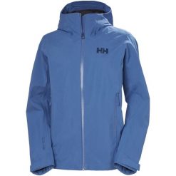 Kurtka przeciwdeszczowa damska Helly Hansen Verglas 3L. Kurtki sportowe damskie Helly Hansen, l, bez wzorów, bez kaptura, trekkingowe. Za 569.99 zł.