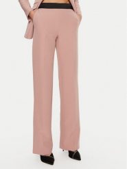 Artigli Spodnie materiałowe ACPA000049 Różowy Regular Fit. Czerwone spodnie materiałowe damskie Artigli, bez wzorów, z materiału. Za 219.99 zł.