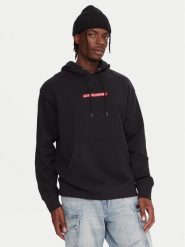 Quiksilver Bluza Dna EQYFT05121 Czarny Oversize. Czarne bluzy męskie Quiksilver, m, bez wzorów, z bawełny, bez kaptura. Za 309.99 zł.