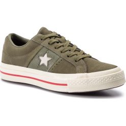 Tenisówki CONVERSE - One Star Ox 163198C Field Surplus/Enamel Red/Egret. Półbuty damskie marki Converse. Za 369.00 zł.