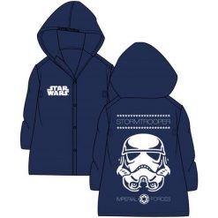 E Plus M Płaszcz Przeciwdeszczowy Chłopięcy Star Wars 110/116 Ciemnoniebieski. Kurtki i płaszcze dla chłopców marki bonprix. Za 29.00 zł.