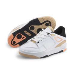 Buty do chodzenia damskie Puma SLIPSTREAM. Białe obuwie sportowe damskie Puma, bez wzorów, z materiału, trekkingowe. Za 529.99 zł.