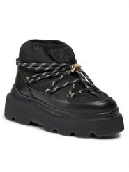 Inuikii Botki Endurance 75202-120 Czarny. Czarne botki damskie Inuikii, z materiału, bez obcasa, na płaskiej podeszwie, bez zapięcia. Za 879.99 zł.