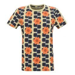 Koszulka damska Regatta Orla Kiely. Brązowe t-shirty damskie Regatta, bez wzorów, casualowe, bez kołnierzyka. Za 166.50 zł.