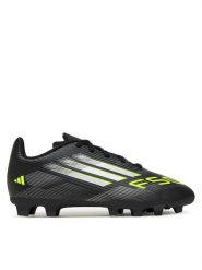 Adidas Buty do piłki nożnej F50 Club Firm/Multi-Ground Boots Kids JI0028 Czarny. Czarne buty sportowe chłopięce Adidas, bez wzorów, ze skóry, bez zapięcia, do piłki nożnej. Za 159.99 zł.