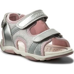 Sandały GEOX - B S.Agasim G.A B820ZA 0EWNF C1007 S Silver. Sandały dziewczęce marki Geox. W wyprzedaży za 169.00 zł.