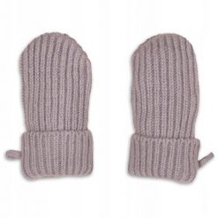 Lodger Mittens Merino vilnas bērnu cimdiņi Rose 0-12m MTM 107_0-12. Czerwone rękawiczki dziecięce TB Print, bez wzorów. Za 73.73 zł.
