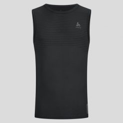 Koszulka tech. męska Odlo BL TOP crew neck singlet PERFORMANCE. Czarne bielizna termoaktywna męska Odlo, m. Za 199.99 zł.