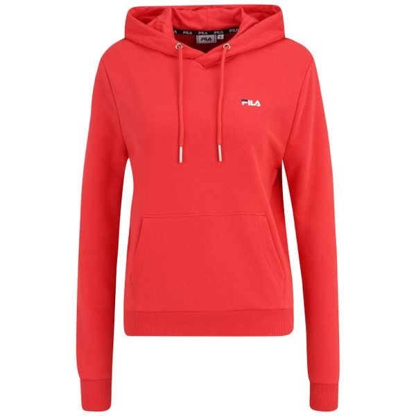 Damska bluza z kapturem Fila Bruchsal. Czerwone bluzy damskie Fila, xs, bez wzorów, z bawełny, z kapturem. Za 139.99 zł.