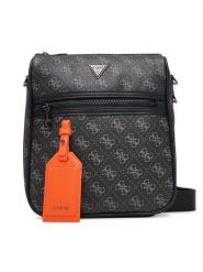Guess Saszetka HMMILO P5417 Czarny. Czarne saszetki męskie Guess, ze skóry. Za 279.99 zł.