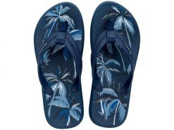 Klapki plażowe Ipanema Urban Graphics AD 83702 BF538. Niebieskie klapki męskie Ipanema, z gumy. Za 79.90 zł.