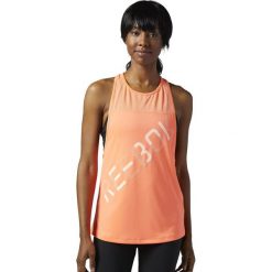 Reebok Koszulka damska Wor Graphic Mesh pomarańczowy r. M (BR0074). T-shirty damskie marki Reebok, z meshu. Za 92.29 zł.