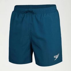 Spodenki szorty męskie Speedo Watershort Essentials. Niebieskie kąpielówki męskie Speedo, l, bez wzorów, z materiału, do pływania. Za 156.50 zł.