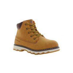 Trapery chłopięce LUMBERJACK LILO. Żółte buty zimowe chłopięce Lumberjack, bez wzorów, bez zapięcia. Za 149.99 zł.