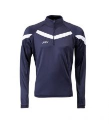Bluza z zamkiem 1/4 Force XV Victoire. Niebieskie bluzy męskie FORCE XV, l, bez wzorów, z dresówki, bez kaptura. Za 178.30 zł.