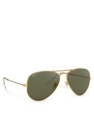 Ray-Ban Okulary przeciwsłoneczne Aviator 0RB3025 Złoty. Żółte okulary przeciwsłoneczne męskie Ray-Ban. Za 639.99 zł.
