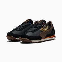 Puma Buty Easy Rider Harry Potter 40120801. Brązowe buty sportowe męskie Puma, bez zapięcia. W wyprzedaży za 359.00 zł.
