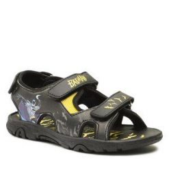 Sandały Batman. Czarne sandały chłopięce batman, bez zapięcia. Za 48.99 zł.