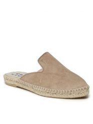 Manebi Espadryle Mules W 1.9 M0 Brązowy. Brązowe espadryle damskie Manebi, bez wzorów, ze skóry, bez obcasa. Za 379.99 zł.