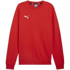 Bluza Męska Team Goal Crew Neck Casual. Czerwone bluzy męskie Puma, m, bez wzorów, bez kaptura, trekkingowe. Za 240.99 zł.